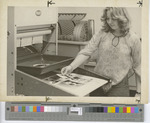 Student Working in a Photo Development Lab