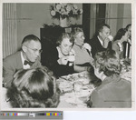 A Group of People Sitting at a Table – 1952 50th Anniversary – Fort Hays Kansas State College