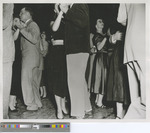 Multiple Couples Dancing at the 50th Anniversary Celebrated in the Sheridan Coliseum in 1952