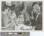 Cake and Punch Served in the Fort Hays State University Union During the 1977 75th Anniversary Celebration