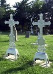 Iron crosses in the St. Catharina Cemetery