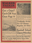 Walker Talker: Saturday, March 17, 1945 by Walker Talker Editorial Staff
