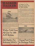 Walker Talker: Saturday, August 4, 1945 by Walker Talker Editorial Staff