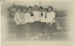 1915 Women's Basketball Team Postcard by Fort Hays State University Athletics