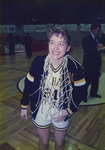 Julie Kizzar Collecting the Net by Fort Hays State University Athletics