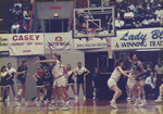 Players Guarding the Opponents by Fort Hays State University Athletics