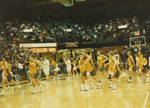 Players Run onto the Court by Fort Hays State University Athletics