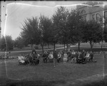 Mr. Malloy's Band on the Campus Lawn by Lyman Dwight Wooster