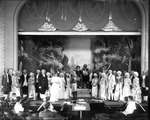 Cast of Play on Picken Stage by Lyman Dwight Wooster