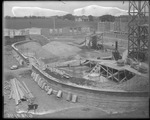 Construction of Sheridan Coliseum by Lyman Dwight Wooster