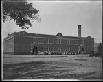 Students in Front of Holcomb School by Lyman Dwight Wooster