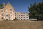 Custer Hall with New Wing by Lyman Dwight Wooster