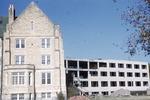 Construction of Addition to Custer Hall by Lyman Dwight Wooster