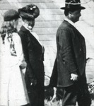 William S. Picken, Lillian H. Picken, and Lillian L. Picken on the First Day of School