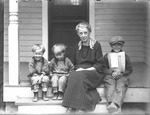 Ellen Wooster and Children by Lyman Dwight Wooster