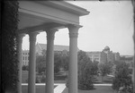 Forsyth Library and the Columns of Picken Hall by Lyman Dwight Wooster