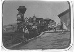 First Train in Hays by Lyman Dwight Wooster