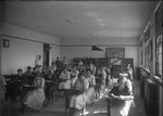 Classroom in Holcomb, Kansas by Lyman Dwight Wooster