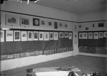 Displays on Wall in Holcomb School Classroom by Lyman Dwight Wooster