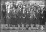 Group of Women Outside Picken Hall by Lyman Dwight Wooster