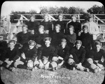 Football Team 1917 by Lyman Dwight Wooster