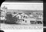 View of North Main Street in 1878 by Lyman Dwight Wooster