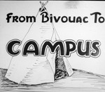 From Bivouac to Campus Plaque