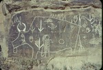 Petroglyphs Buffalo by Lyman Dwight Wooster